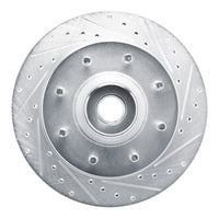 R1 Concepts R1 73-77 Dodge B300 Van (71-74) / B300 (75-80) Front Right Drilled & Slotted Silver Brake Rotor