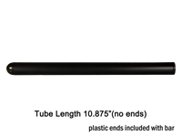 Vortex Racing Clip-On Standard Bar 10.875 Length- Black