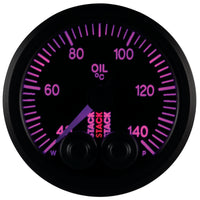 Autometer Stack 52mm 40-140 Deg C 1/8in NPTF Male Pro-Control Oil Temp Gauge - Black