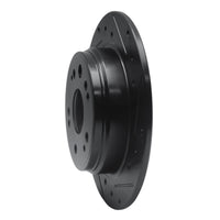 R1 Concepts R1 02-04 Honda CR-V Rear Right Drilled & Slotted Black Brake Rotor
