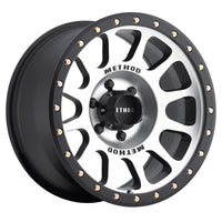 Method Wheels Method MR305 NV 16x8 0mm Offset 6x5.5 108mm CB Machined/Black Street Loc Wheel