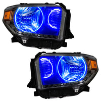 ORACLE Lighting Oracle 14-17 Toyota Tundra SMD HL - Dual Halo Kit - ColorSHIFT w/o Controller