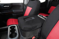 Covercraft 21-24 Ford Bronco Endura PrecisionFit Custom Front Row Seat Covers - Red/Black
