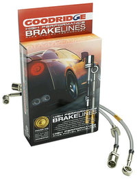 Goodridge 00-01 Dodge Ram 1500 4WD 4 Wheel ABS w/o Ride Height Sensor SS Brake Line Kit