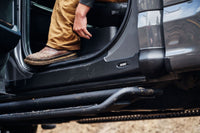 Husky Liners 14-18 GMC Sierra 1500 CC Trail Armor Rocker Panel & Sill Plate Cover (4pc) - Tex. Blk