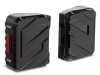 Raxiom 07-18 Jeep Wrangler JK Axial Series Trident LED Tail Lights- Black Housing (Smoked Lens)