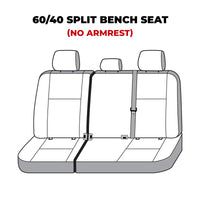 Covercraft 22-23 Toyota Tundra Polycotton SeatSaver Custom Second Row Seat Covers - Grey