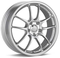 Enkei PF01 17x8 5x114.3 50mm offset Silver Wheel 05-10 Subaru STI