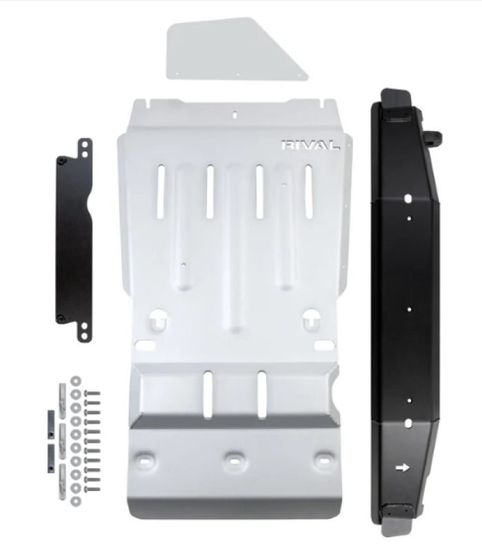 Rival 4x4 Rival 2016-2023 Toyota Tacoma 3Gen 4WD Aluminum Transmission Transfer Case Skid Plate