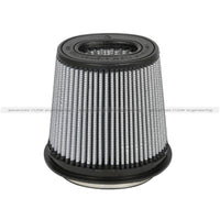 aFe Momentum Intake Filter w/Pro DRY S (5-1/4x3-3/4)IN F x(7-3/8x5-7/8)IN B x(4-1/2x4)IN Tx6-3/4IN