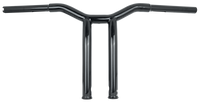 Burly Brand Dominator Raked Bar 12in - Matte Black