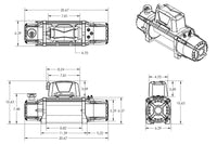 DV8 Offroad DV8 Xtract 12k Synthetic Rope Winch