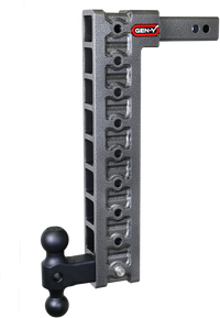 GEN-Y Hitch Gen-Y Mega Duty 2in Shank 20in Drop 1.5K TW 10K Hitch w/GH-031 Dual-Ball/GH-0100 Stabilizer Kit