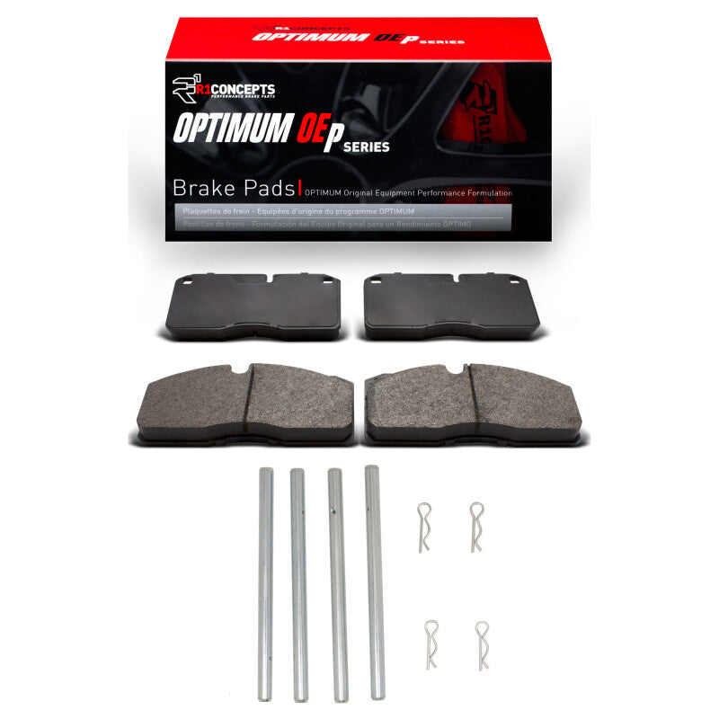 R1 Concepts R1 87-12 Damon DAYBREAK Front/Rear Optimum OE Pads & Hardware Kit