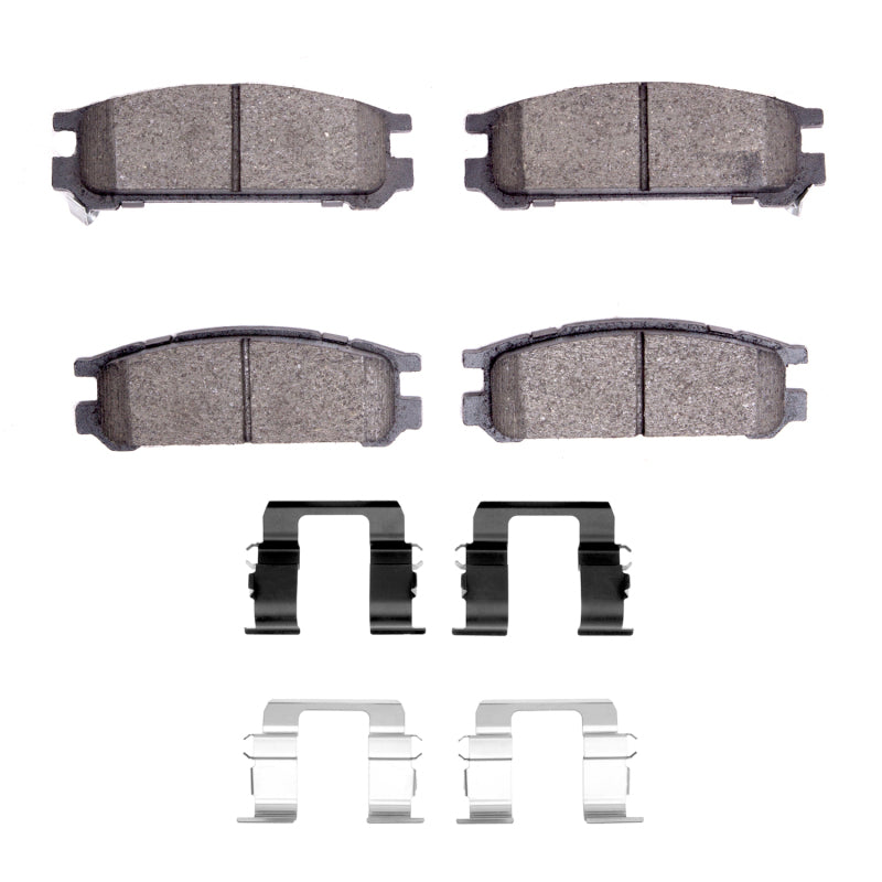 R1 Concepts R1 90-94 Subaru Legacy Rear Optimum OE Pads & Hardware Kit