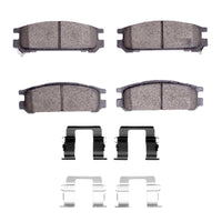 R1 Concepts R1 90-94 Subaru Legacy Rear Optimum OE Pads & Hardware Kit