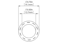 aFe Magnum FORCE Replacement Fuel Hose 1/2 IN ID x 36 IN L