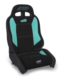 PRP Seats PRP EnduroCrawl Reclining Suspension Seat - Black/Teal Tweed - Passenger