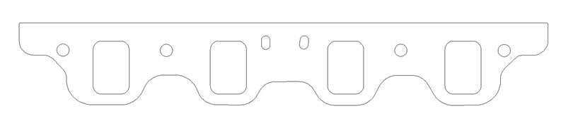 Cometic Gasket Cometic Ford 302/351W Windsor V8 .047in Fiber Intake Mani Gasket Set