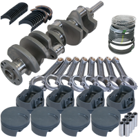 Eagle Ford 460 4.300in Crank 6.800in I-Beam Rods -3cc Flat Top 4.440in Pistons Rotating Assembly