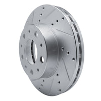 R1 Concepts R1 14-25 Ram Promaster 2500 Front Left Drilled & Slotted Silver Brake Rotor
