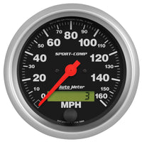 Autometer Sport-Comp 70-74 E-Body/Cuda/Challenger Dash Kit 6pc Tach / MPH / Fuel / Oil / WTMP / Volt
