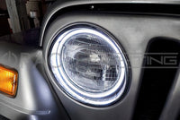 ORACLE Lighting Oracle 7in Round Exterior Waterproof LED Halo Kit - ColorSHIFT w/o Controller