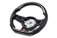 APR 15-26 Volkswagen Golf R/GTI/Jetta (MK7) Carbon Fiber/Silver Stitch Steering Wheel (Non Paddles)