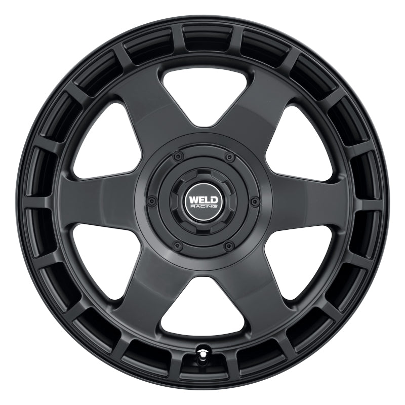 Weld Off-Road Ridge 20x9 - 5x127 / 5x139.7 BP - ET0 - 87.1mm CB - Satin Black Wheel