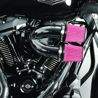 S&S Cycle 17-21 M8 Models Intake Runner Induction Kit - Chrome