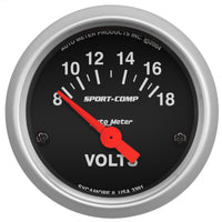 Autometer Sport-Comp 67-72 Chevy Truck C/K/K5/Suburban Dash Kit 6pc Tach/MPH/Fuel/Oil/WTMP/Volt