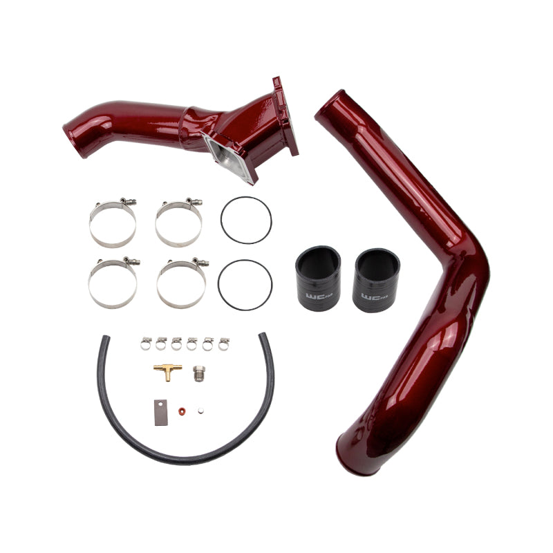 Wehrli 01-04 Chevrolet 6.6L LB7 Duramax 3in Y-Bridge Kit - Brizzle Blue