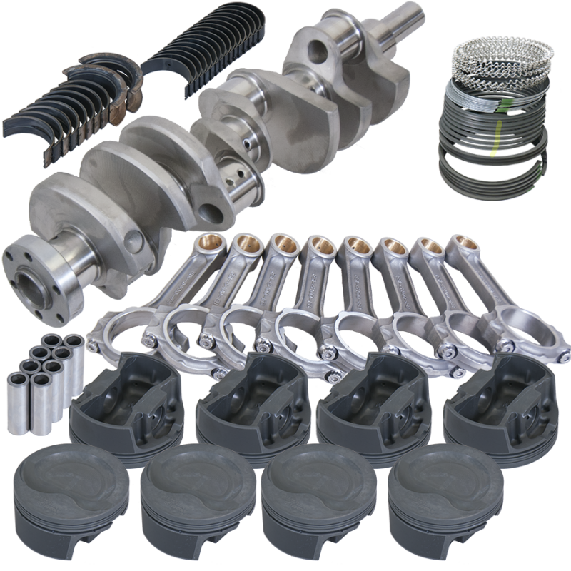 Eagle Ford 289/302 3.400in Crank 5.400in I-Beam Rods -16cc 4.030in Pistons Rotating Assembly