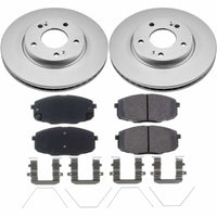 PowerStop Power Stop 17-19 Kia Soul Front Z17 Evolution Geomet Coated Brake Kit