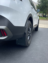 Rally Armor 23-26 Kia Sportage Black UR Mud Flap w/ Red Logo