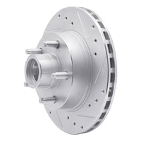 R1 Concepts R1 91-94 Ford Explorer Front Right Drilled & Slotted Silver Brake Rotor