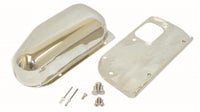 Rugged Ridge 76-86 Jeep CJ Stainless Steel Wiper Motor Cover Kit