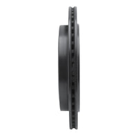 R1 Concepts R1 07-17 Ford Expedition Rear Left Drilled & Slotted Black Brake Rotor