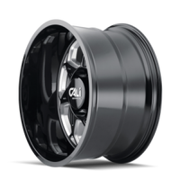 Cali Off-Road 9111 Sevenfold 20x12 / 6x135 BP / -51mm Offset / 87.1mm Hub Gloss Black Milled Wheel