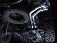 AWE Tuning 16-22 Toyota Tacoma 0FG Cat-Back Exhaust w/ BashGuard - Dual Chrome Silver Tips