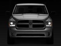 Raxiom 09-18 Dodge RAM 1500 LED Halo Headlights w/ Switchback Turn Signals- Chrome Hsng (Clear Lens)