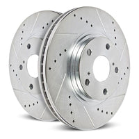 PowerStop Power Stop 22-24 Acura MDX Front Drilled & Slotted Rotor (Pair)