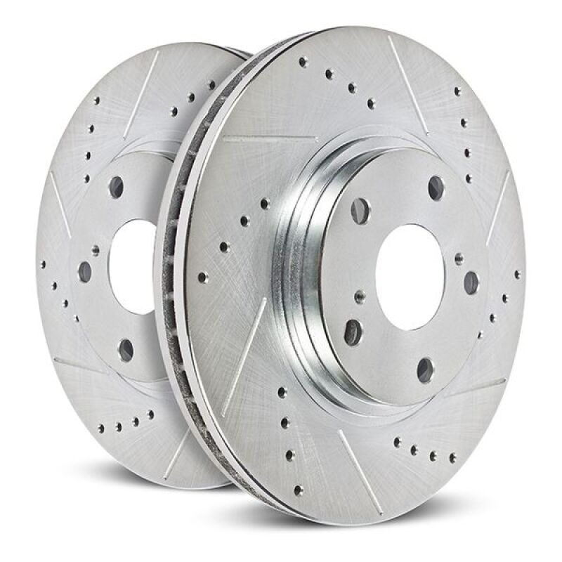 PowerStop Power Stop 23-24 Mazda CX-50 Rear Drilled & Slotted Rotor (Pair)