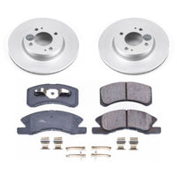 PowerStop Power Stop 17-18 Mitsubishi Mirage Front Z17 Evolution Geomet Coated Brake Kit