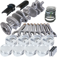 Eagle Chevrolet 350 2-Piece Rear Seal +.060 Bore 4340 Steel Rotating Assembly Kit