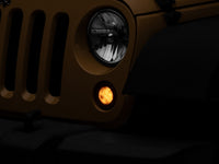 Raxiom 07-18 Jeep Wrangler JK Axial Series LED Turn Signals w/ Halo (Smoked)
