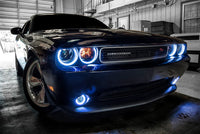 ORACLE Lighting Oracle Dodge Challenger 08-14 LED Waterproof Fog Halo Kit - White