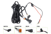 DV8 Offroad 40 AMP DT 4-Pin Halo Light Harness