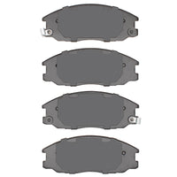 DFC 01-09 Kia Sorento Front 4000 Hybridynamic Brake Pads