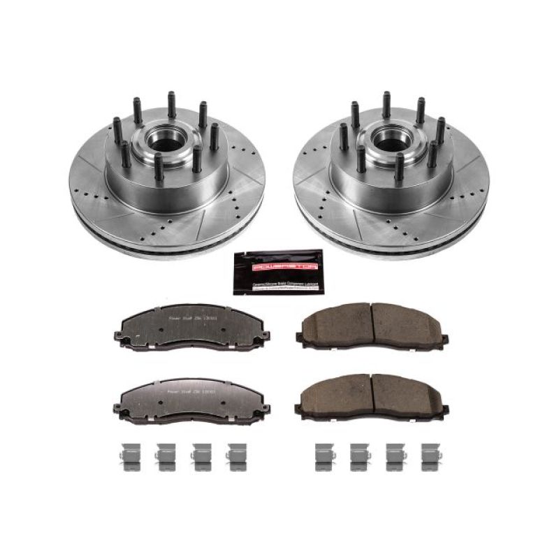 PowerStop Power Stop 13-22 Ford F-350 Super Duty Front Z36 Truck & Tow Brake Kit